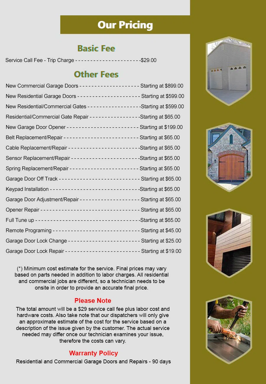 HighTech Garage Door Service Alexandria, VA 571-298-1002